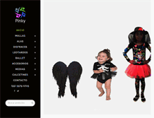 Tablet Screenshot of pinky.com.mx